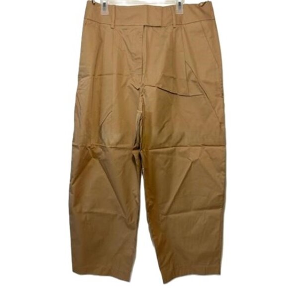 Anthropologie Exquise Barrel-Leg Chino Pants Cedar Size XL - Picture 5 of 12